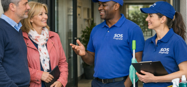 Réunion avec SOS Propreté